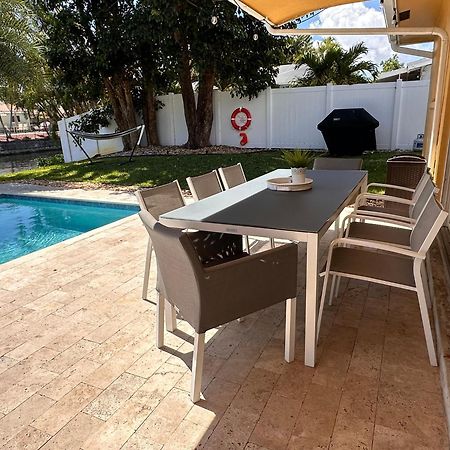 New! Waterfront Heated Pool & Jacuzzi 2 Mi To Beach - Fishing Pier Relaxing Spa & Hammock Fort Lauderdale Ngoại thất bức ảnh