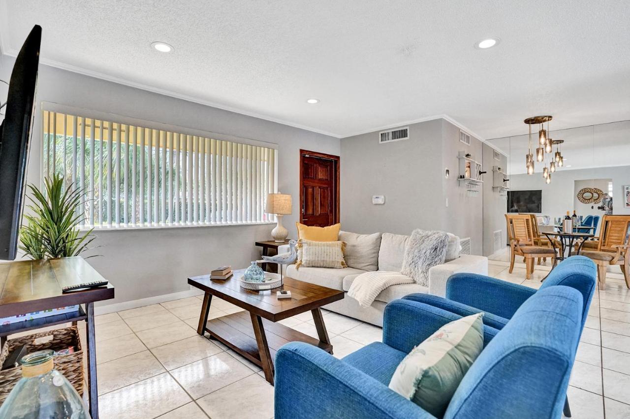 New! Waterfront Heated Pool & Jacuzzi 2 Mi To Beach - Fishing Pier Relaxing Spa & Hammock Fort Lauderdale Ngoại thất bức ảnh